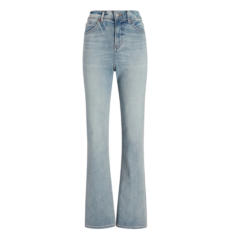 Express 90s Boot Cut High Rise Light Wash Denim Blue Jeans Womens Size 10R